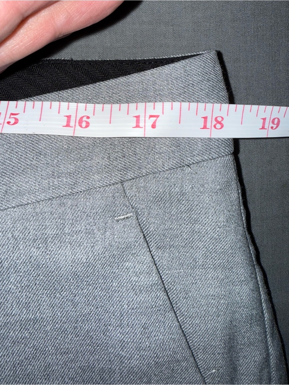 Banana Republic Ryan Curvy Fit Dress Pants (Light Gray) Size 14 - Picture 6 of 7